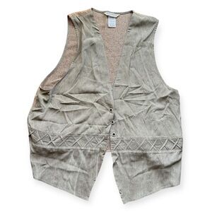 Vintage Melrose Neutral Vest